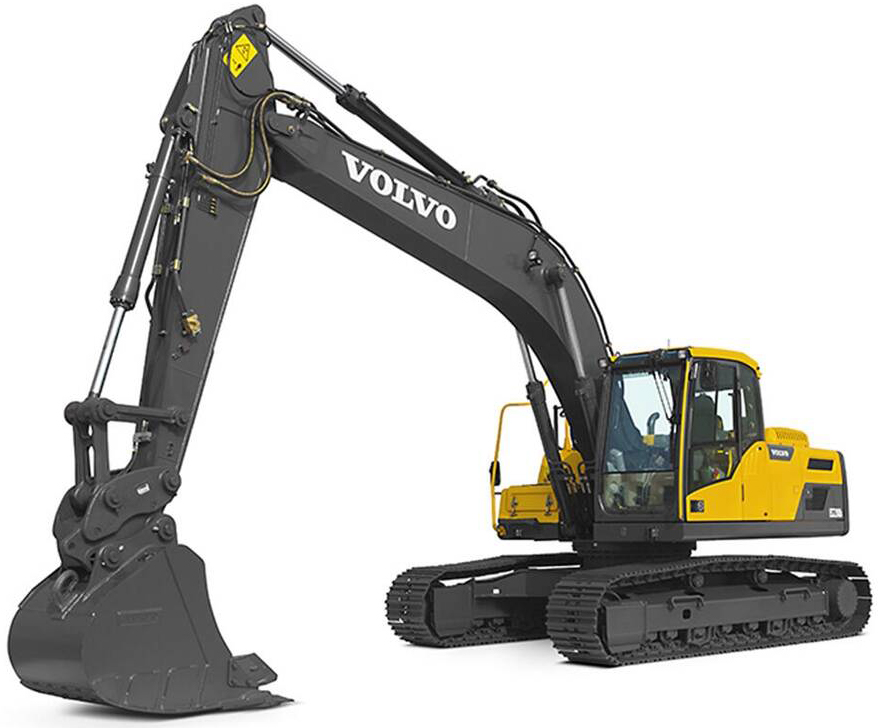 მუხლუხა ექსკავატორი VOLVO EC220D